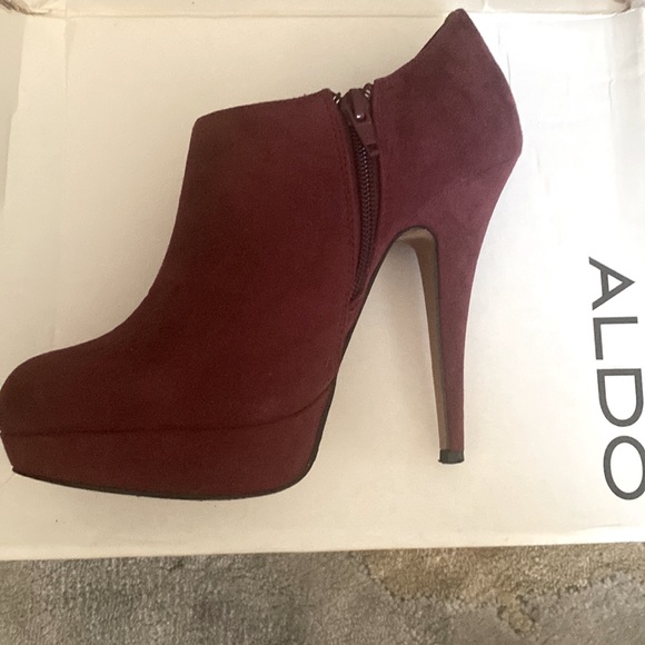 Aldo High Heeled Platform Booties - Picture 6 of 9